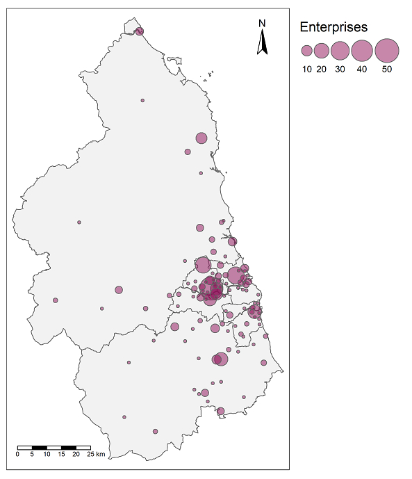 FinTech locations in the North East